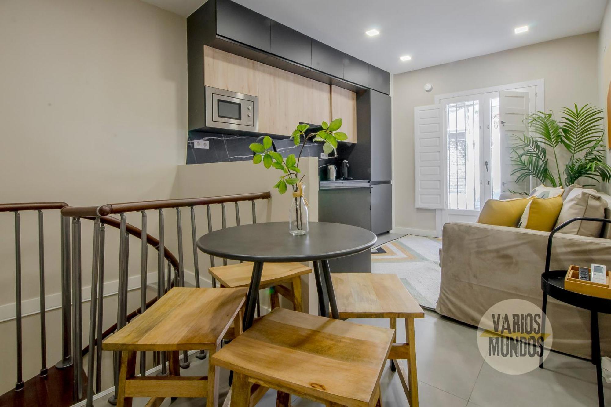 New Bajo Duplex En La Latina-centro De E2 Apartamento